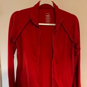 Red athletic jacket size small